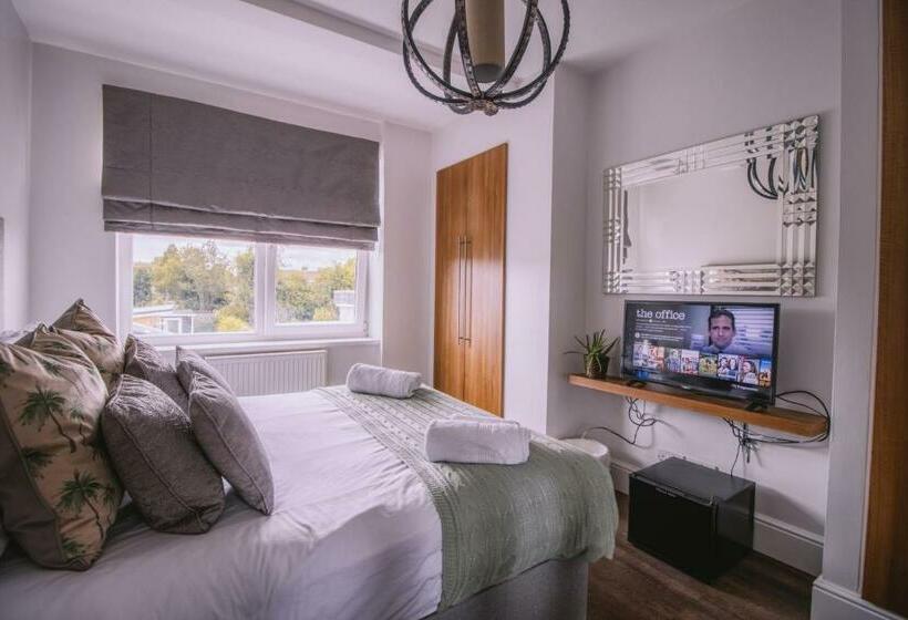 اتاق استاندارد با سرویس بهداشتی مشترک, Haven House Rooms, Barry