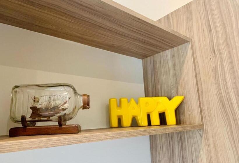 استودیو استاندارد با تخت کینگ, Happy Flat Itaipava   Granja Brasil