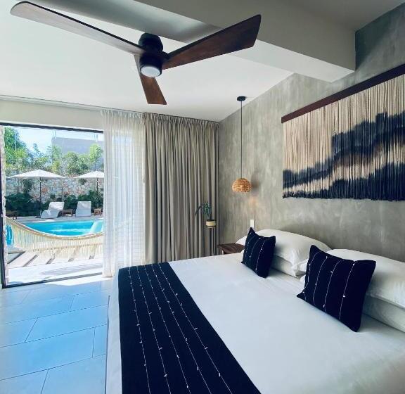 اتاق استاندارد با چشم‌انداز استخر, Casa Bicachi   Adults Only