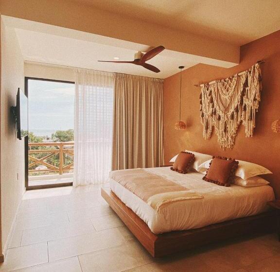 اتاق استاندارد با بالکن و چشم‌انداز دریا, Casa Bicachi   Adults Only