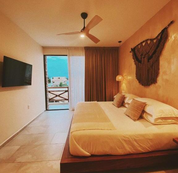 اتاق استاندارد با چشم‌انداز استخر, Casa Bicachi   Adults Only