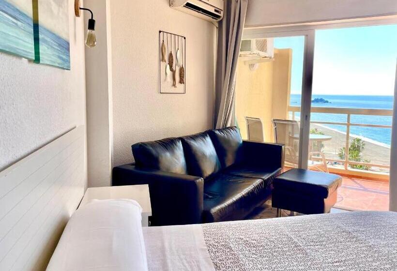 침실 1개 바다 전망 아파트, Apartamentos Chinasol