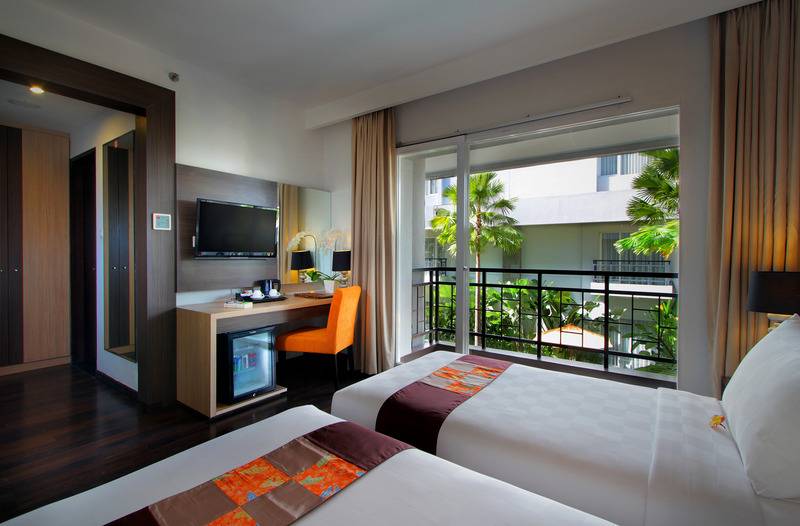 اتاق لوکس با بالکن, B Hotel Bali & Spa