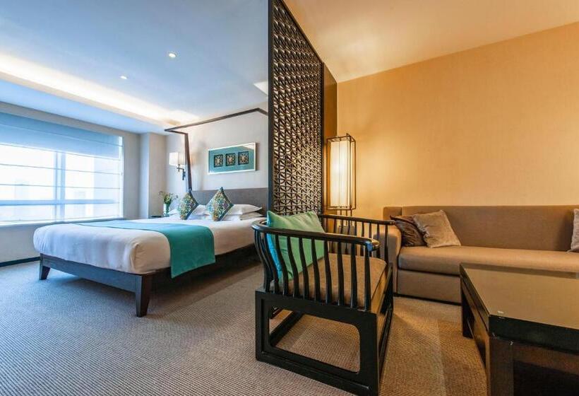 اتاق لوکس یک تخته, Ssaw Boutique Hotel Hefei Intime Centre