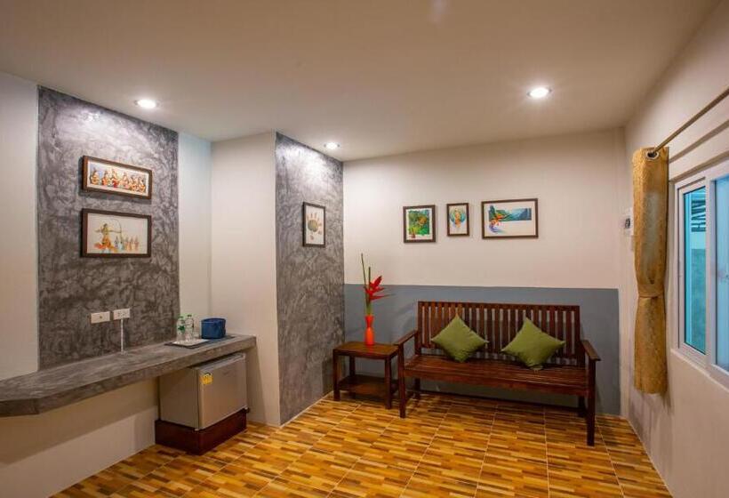 اتاق استاندارد با تخت بزرگ, Phangnga Keeree Resort & Gallery