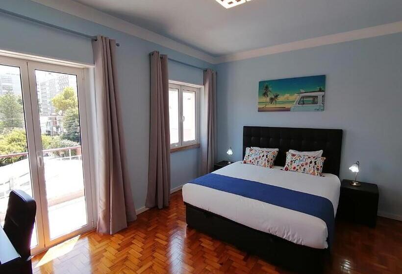 اتاق لوکس با تخت بزرگ, Sk Lisboa Villa Guesthouse