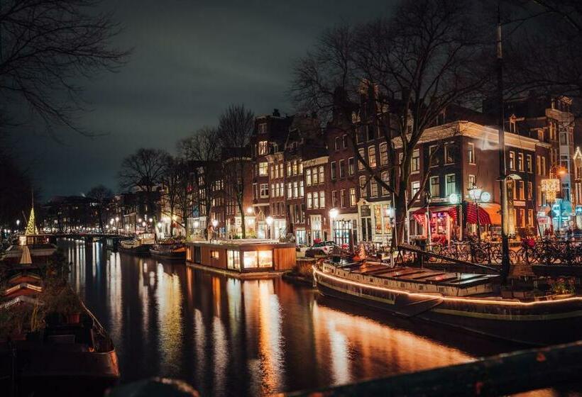 اتاق لوکس با تخت بزرگ, 2 Houseboat Suites Amsterdam Prinsengracht