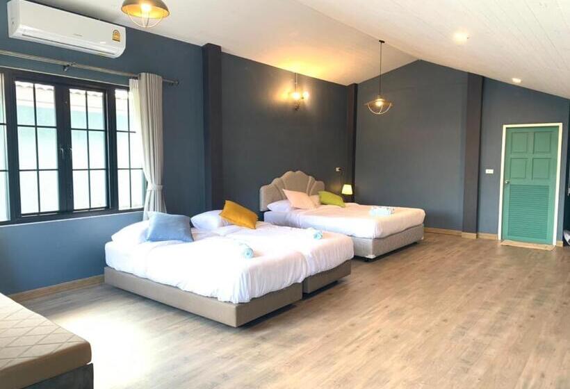 اتاق سوپریور چهار تخته, บ้านที่รัก เขาค้อ Baan Te Rak