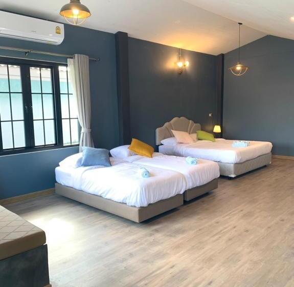 اتاق سوپریور چهار تخته, บ้านที่รัก เขาค้อ Baan Te Rak
