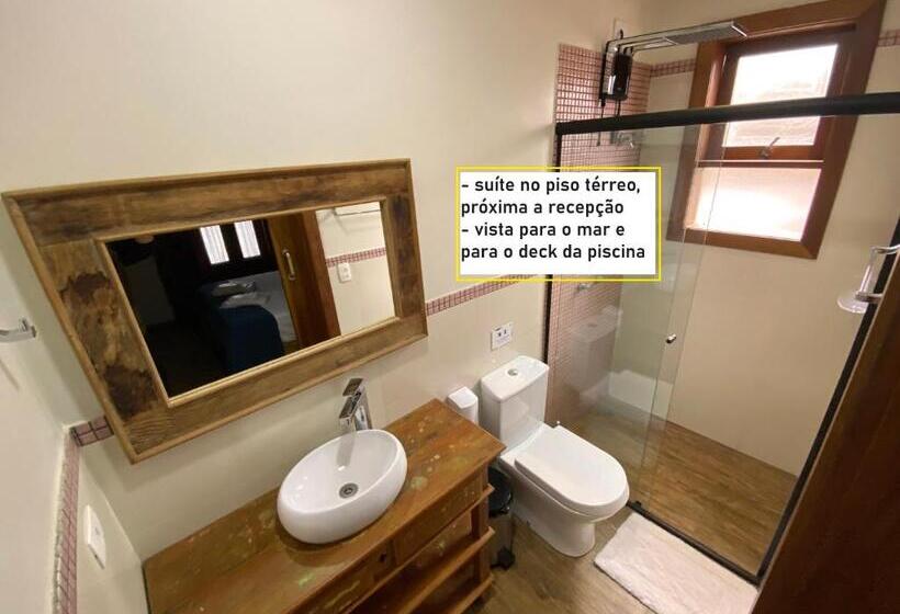 سوییت با چشم‌انداز دریا, Casa Melville Hospedagem   Sua Casa De Alto Padrão No Coração De Ubatuba!