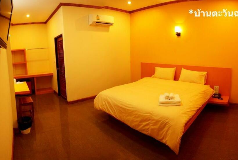 اتاق استاندارد با تخت بزرگ, Baan Tawan Shine Surin
