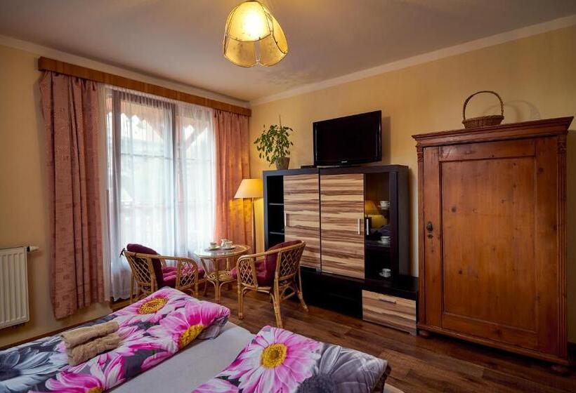 اتاق استاندارد با تخت بزرگ, Penzion Na Hradčanech