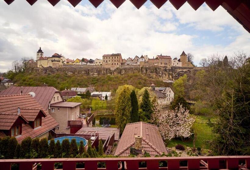 اتاق استاندارد با تخت بزرگ, Penzion Na Hradčanech