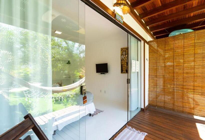 اتاق استاندارد سه تخته با چشم‌انداز استخر, Sup House Barra Grande