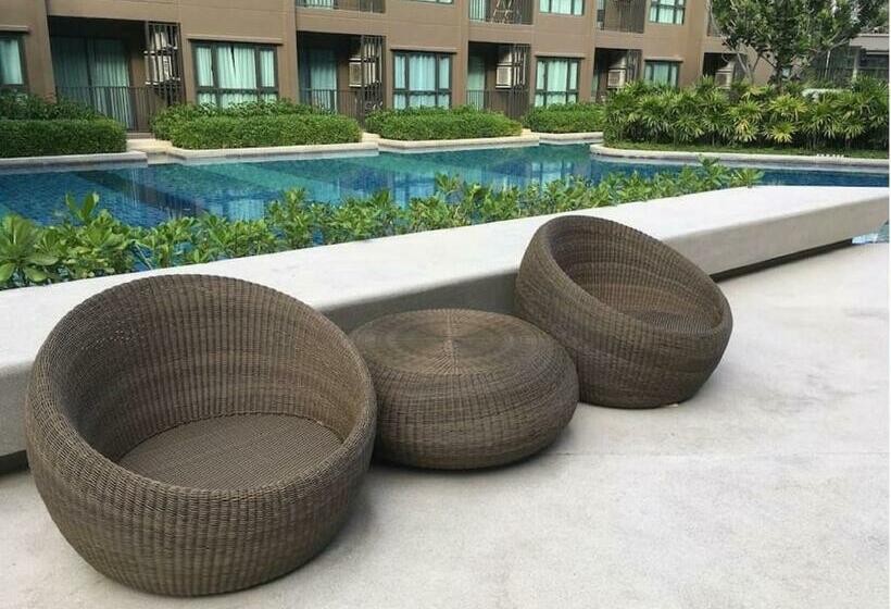 آپارتمان 1 خوابه با بالکن, Rain Cha Am Hua Hin