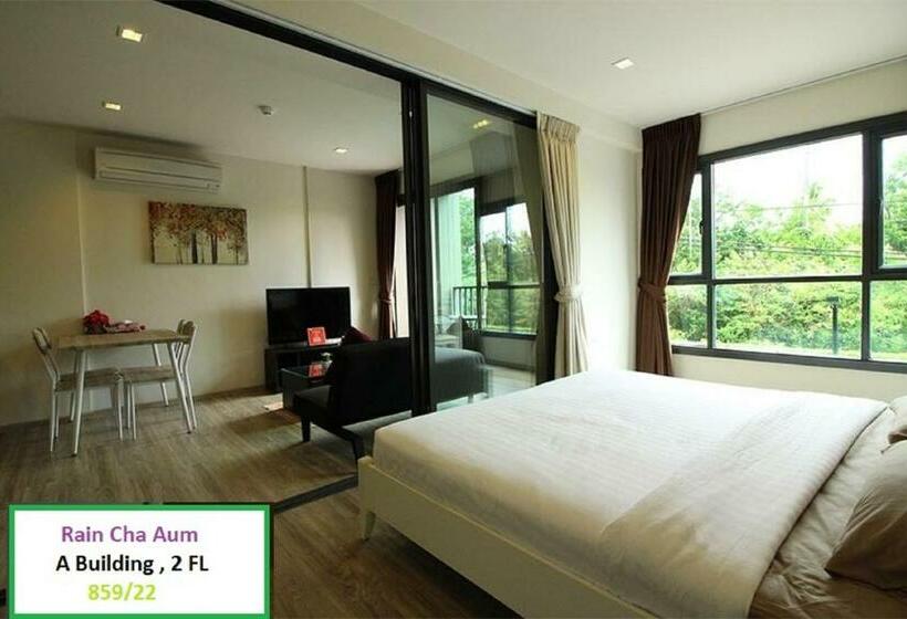 آپارتمان 1 خوابه با بالکن, Rain Cha Am Hua Hin