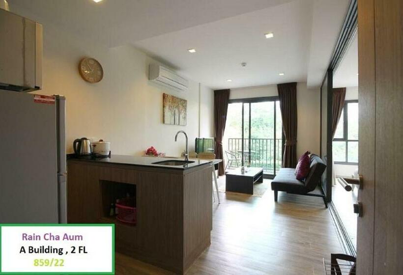 آپارتمان 1 خوابه با بالکن, Rain Cha Am Hua Hin