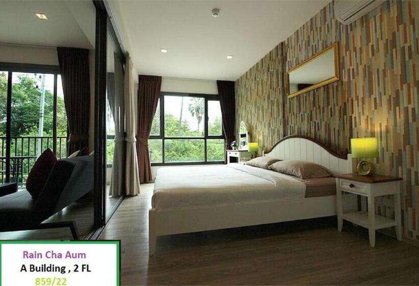 آپارتمان 1 خوابه با بالکن, Rain Cha Am Hua Hin