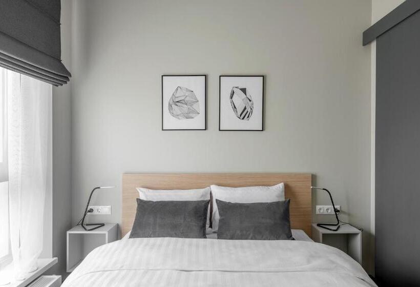 آپارتمان 1 خوابه, Senamiesčio Apartamentai