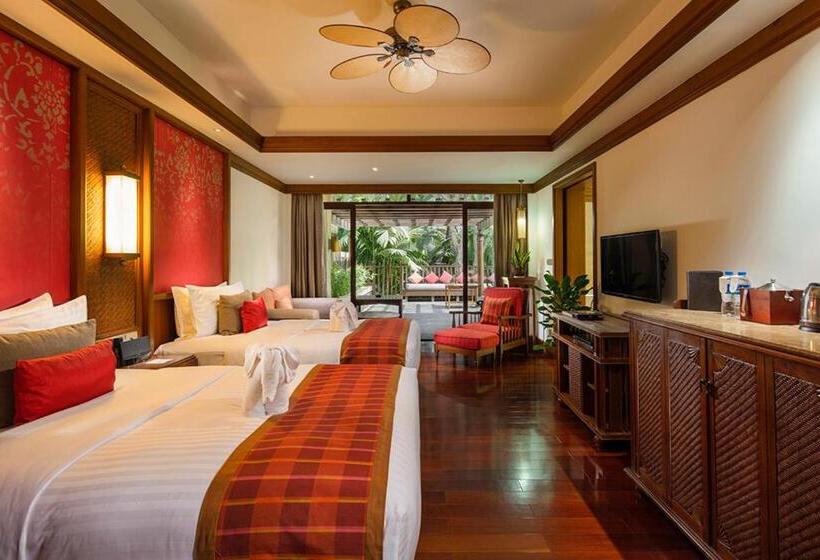 Quarto Deluxe Cama King, Anantara Xishuangbanna Resort