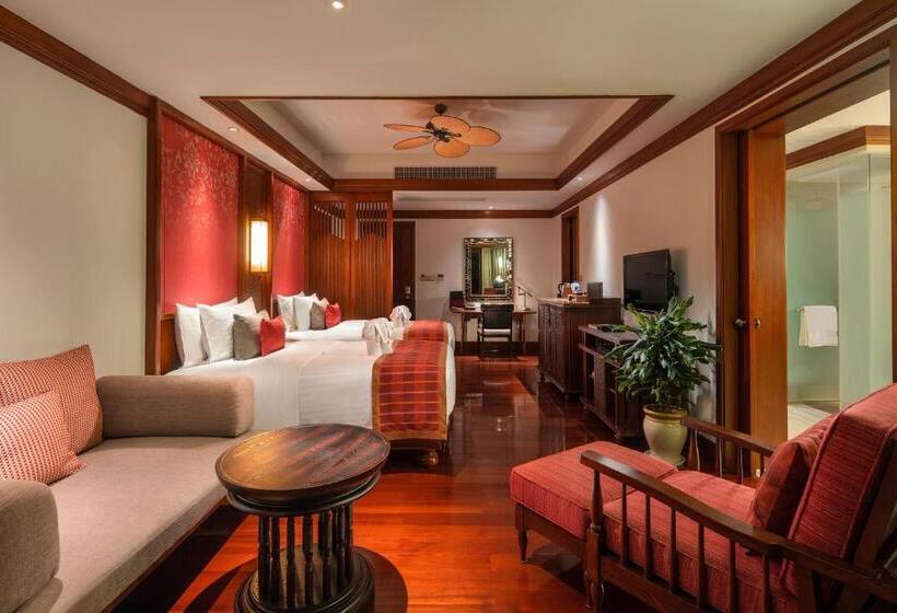 Quarto Deluxe Cama King, Anantara Xishuangbanna Resort