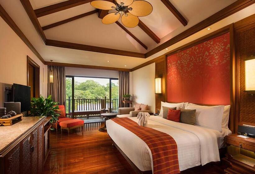 Deluxe Zimmer Kingsize Bett, Anantara Xishuangbanna Resort