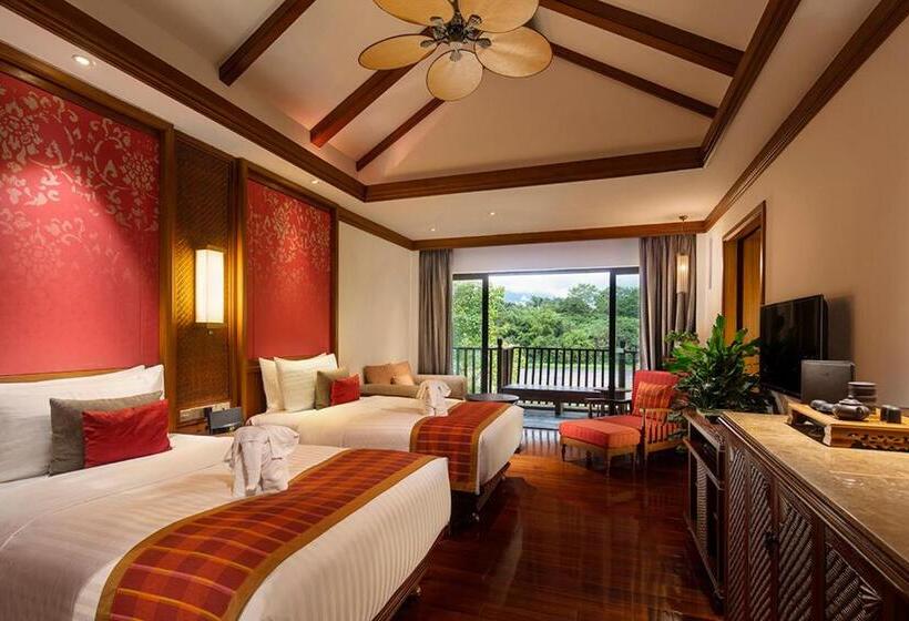 Quarto Deluxe Cama King, Anantara Xishuangbanna Resort