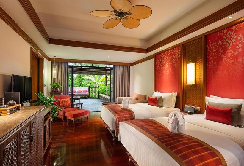 Quarto Deluxe Cama King, Anantara Xishuangbanna Resort