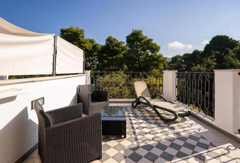 اتاق استاندارد با تراس, Park Hotel Villa Maria