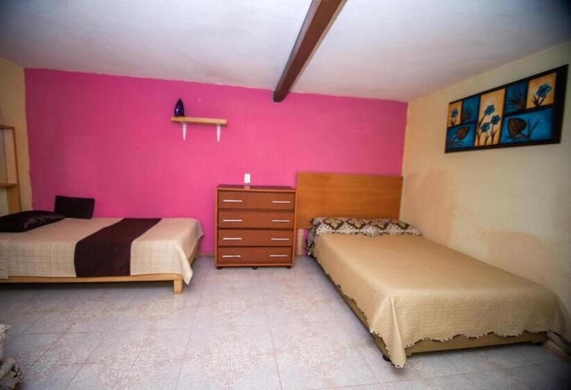 آپارتمان 1 خوابه با تراس, El Paraíso De Zacatlán Departamento Con Jardín, 11 Pax