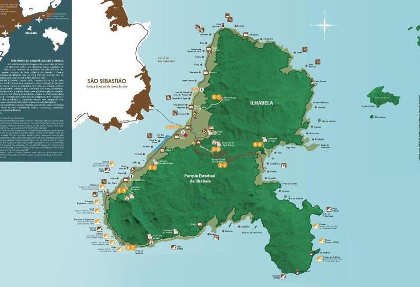 آپارتمان 1 خوابه با چشم‌انداز باغ, Galápagos Apart