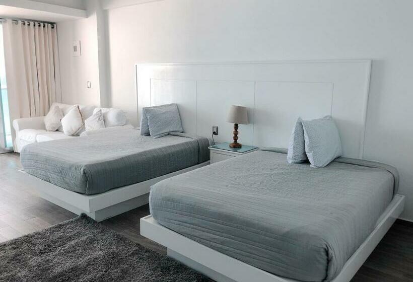 اتاق استاندارد با چشم‌انداز دریا, The Ocean Vibes Suites By Casa Paraiso