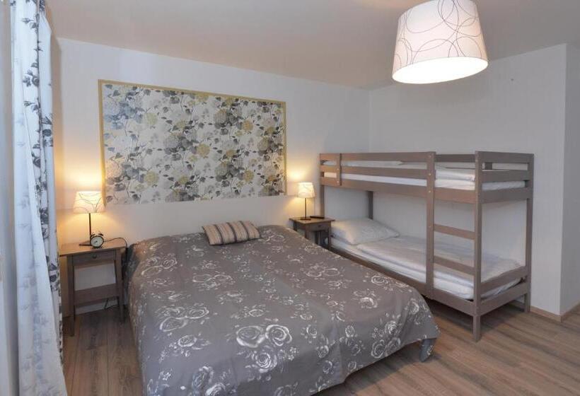 اتاق استاندارد چهار تخته, Wellness Pension Fulda černý Důl