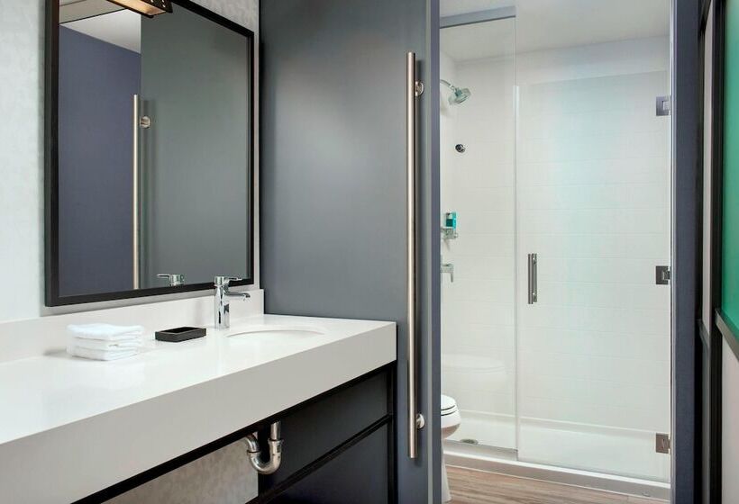 اتاق استاندارد با 2 تخت دوبل, Aloft Wilmington At Coastline Center