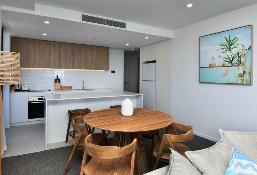 آپارتمان 1 خوابه با چشم‌انداز دریا, X Kirra Apartments
