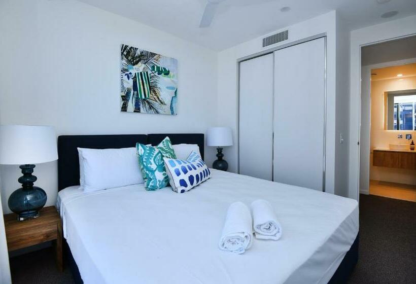 آپارتمان 1 خوابه با چشم‌انداز دریا, X Kirra Apartments
