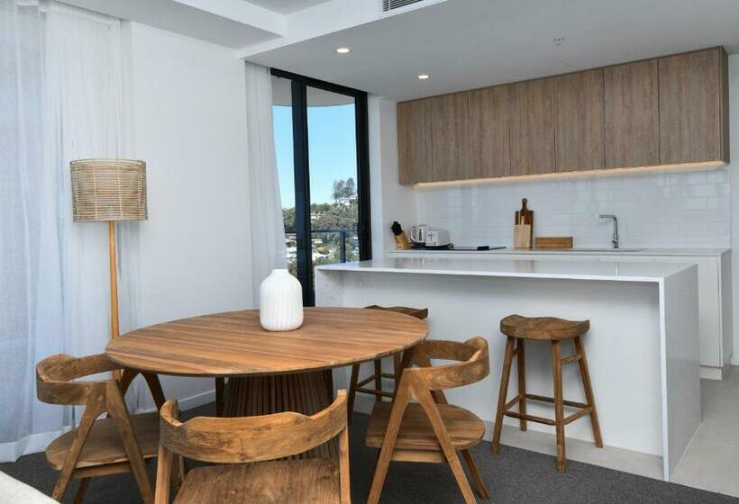 آپارتمان 1 خوابه با چشم‌انداز دریا, X Kirra Apartments