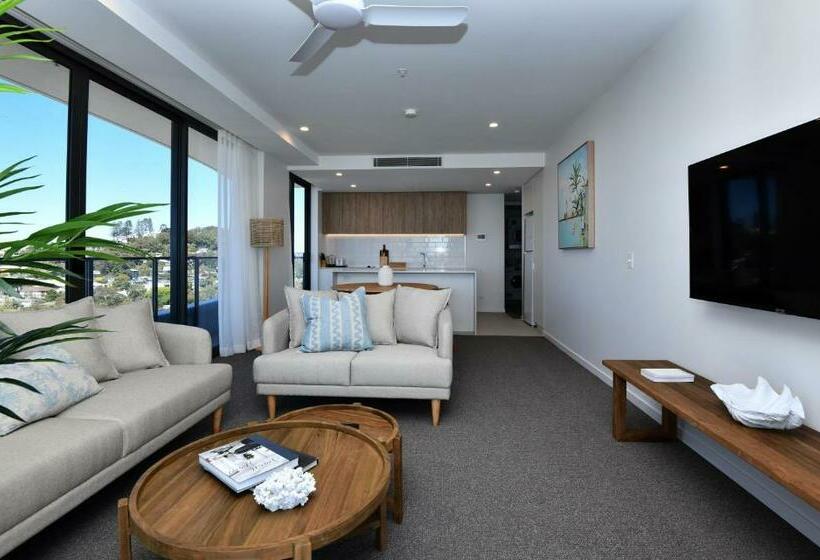 آپارتمان 1 خوابه با چشم‌انداز دریا, X Kirra Apartments