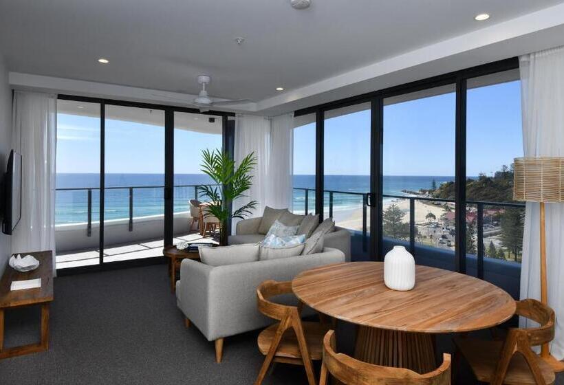 آپارتمان 1 خوابه با چشم‌انداز دریا, X Kirra Apartments
