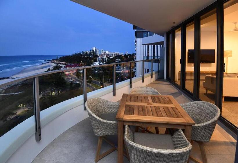 آپارتمان 1 خوابه با چشم‌انداز دریا, X Kirra Apartments