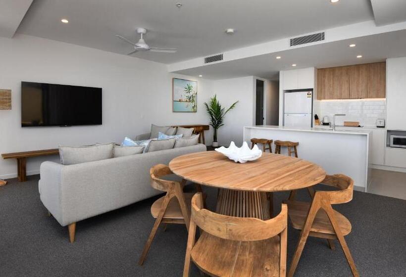 آپارتمان 2 خوابه با چشم‌انداز دریا, X Kirra Apartments