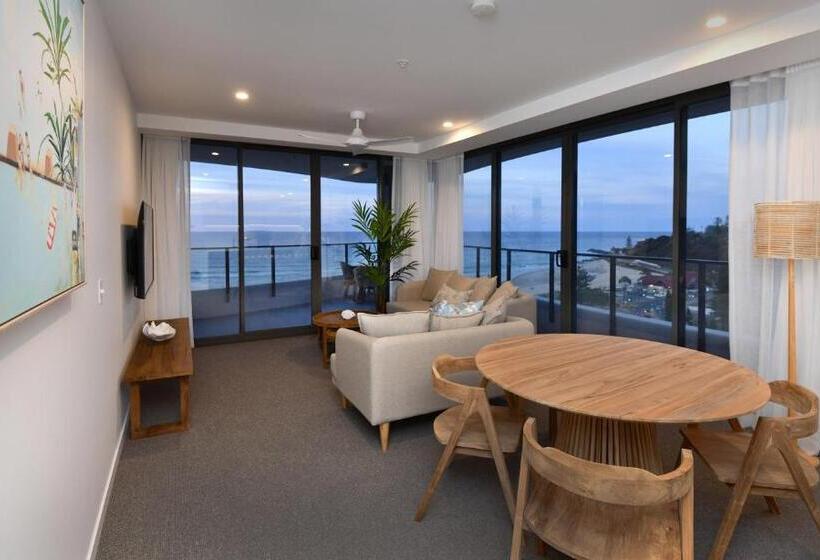 آپارتمان 2 خوابه با چشم‌انداز دریا, X Kirra Apartments