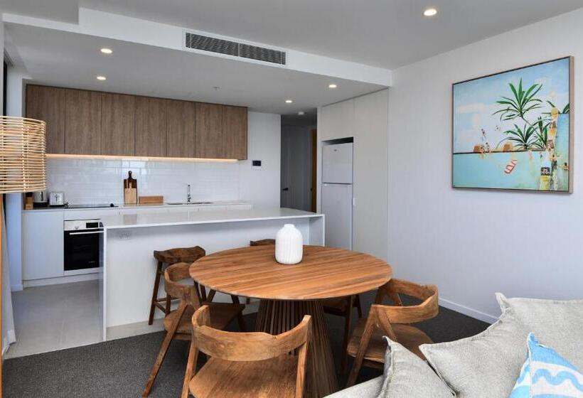 آپارتمان 2 خوابه با چشم‌انداز دریا, X Kirra Apartments