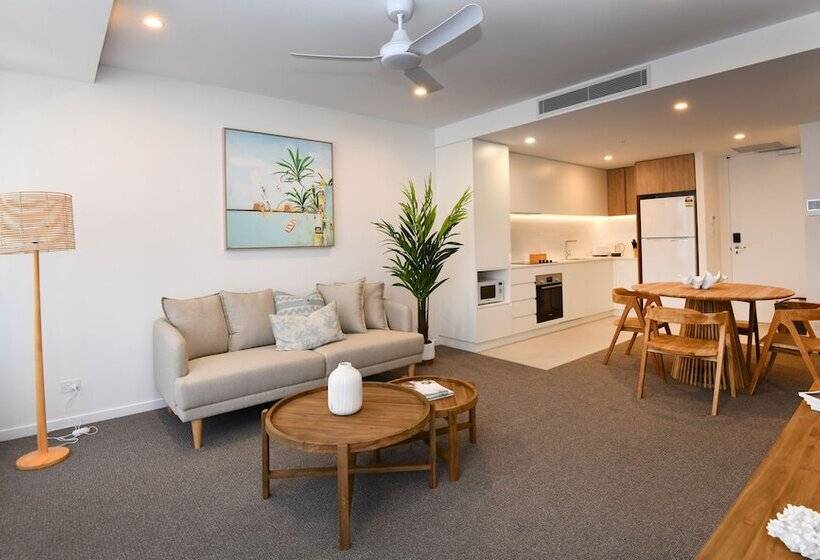 آپارتمان 1 خوابه با چشم‌انداز دریا, X Kirra Apartments