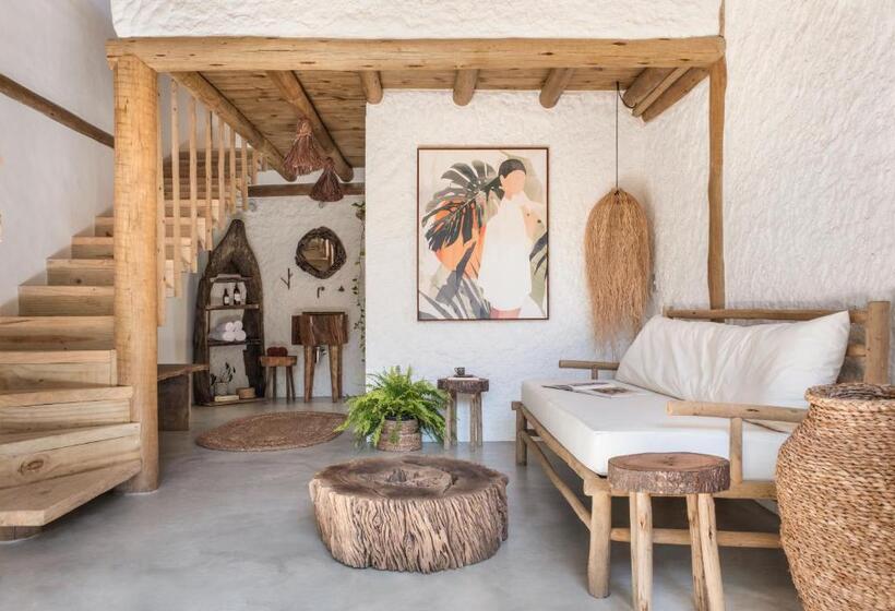 سوییت با چشم‌انداز باغ, Casa Das Conchas Caraiva