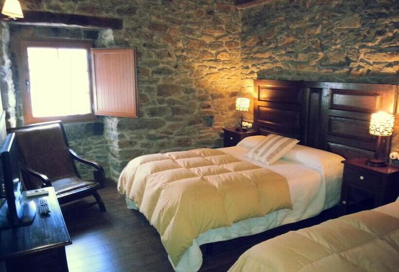 اتاق استاندارد چهار تخته, Hostal De Montaña La Aldeya