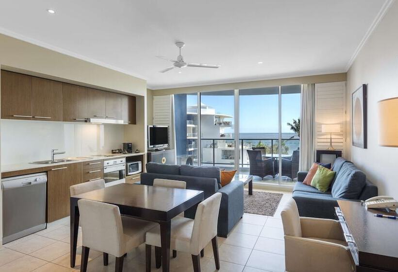 آپارتمان 2 خوابه با چشم‌انداز دریا, Oaks Hervey Bay Resort And Spa