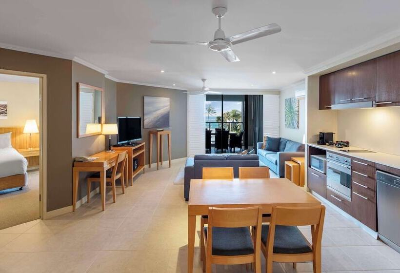 آپارتمان 2 خوابه با چشم‌انداز دریا, Oaks Hervey Bay Resort And Spa