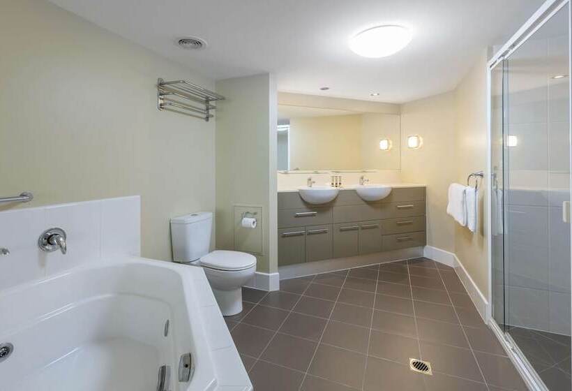 آپارتمان 1 خوابه با چشم‌انداز استخر, Oaks Hervey Bay Resort And Spa
