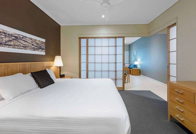 آپارتمان 1 خوابه با چشم‌انداز استخر, Oaks Hervey Bay Resort And Spa